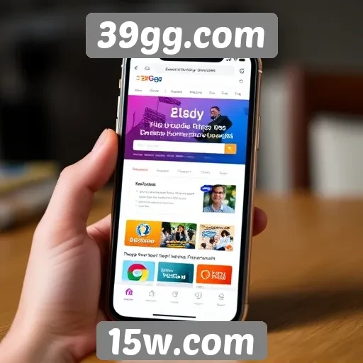 Desempenho do site 39gg em dispositivos móveis
